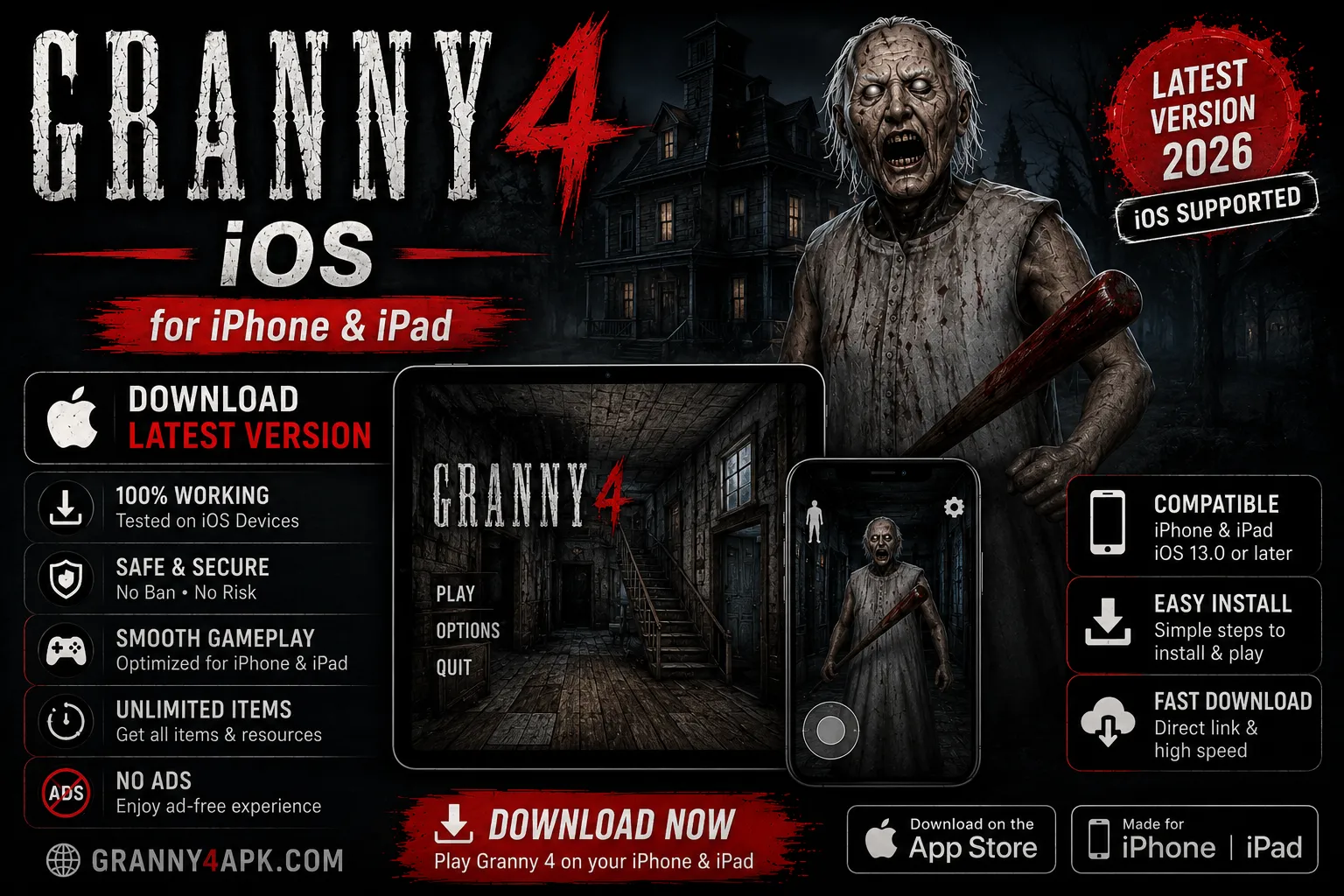 Granny 4 iOS (2026)